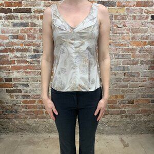 Floral Armani Blouse/tank